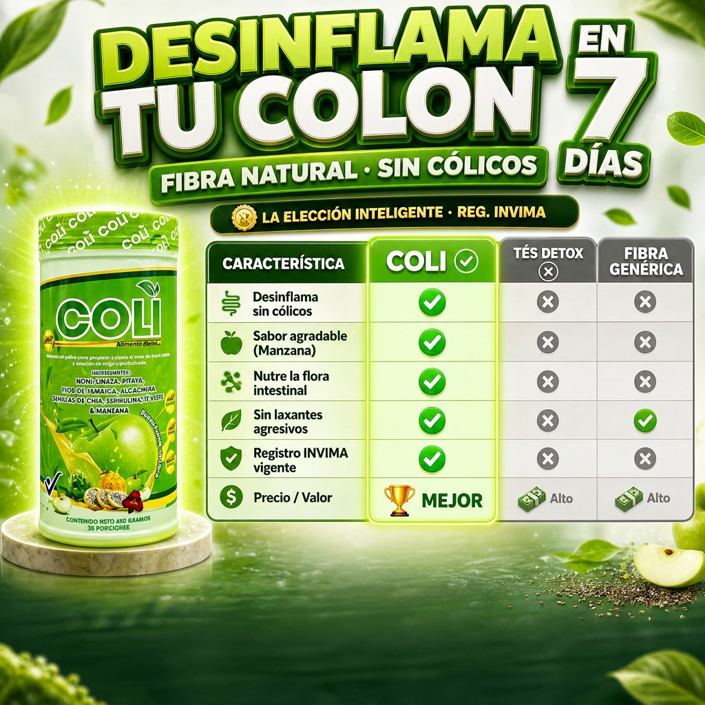 🍃🔥 ¡Despídete de la Pesadez y siéntete mas ligero con COLI PLUS! 🔥🍃