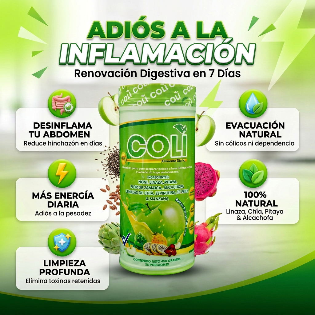 🍃🔥 ¡Despídete de la Pesadez y siéntete mas ligero con COLI PLUS! 🔥🍃